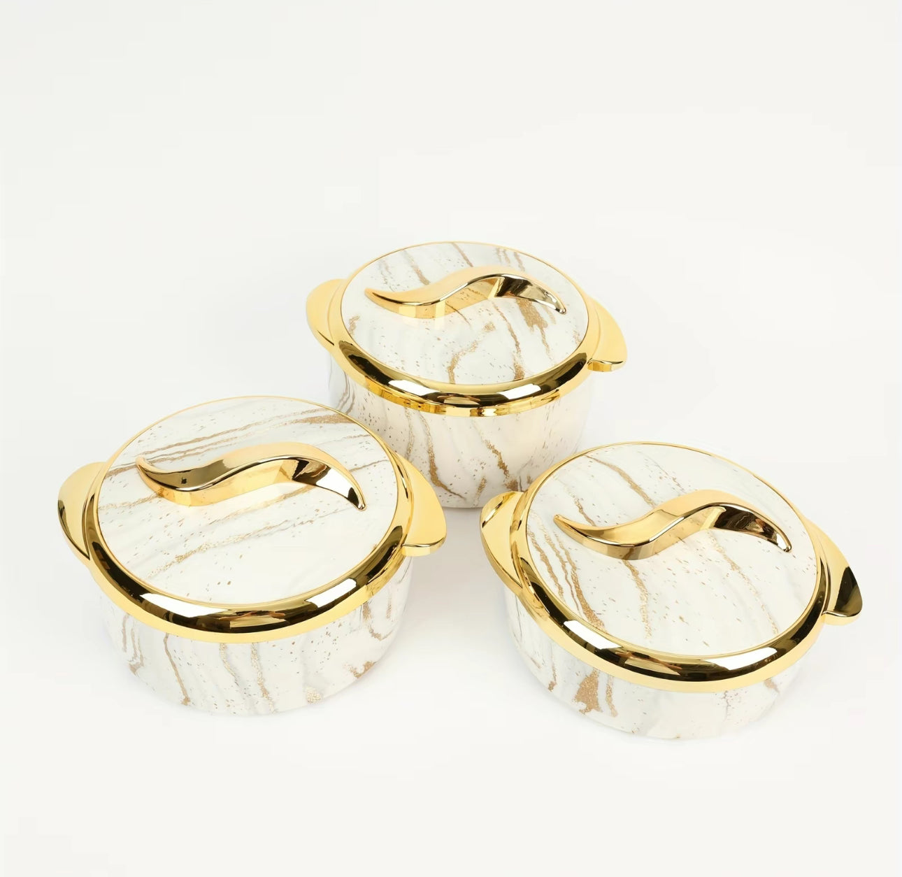 3 Pcs Golden Touch Food Warmer
