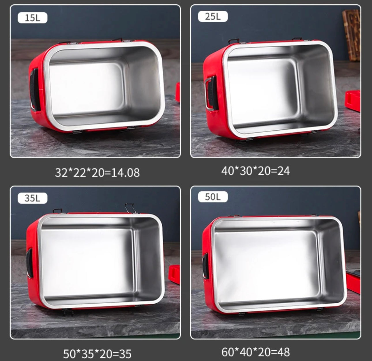 Strong Cooler Box 4 Piece Set