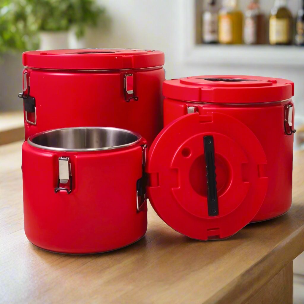 5PCS Strong Metal Cooler Box Set