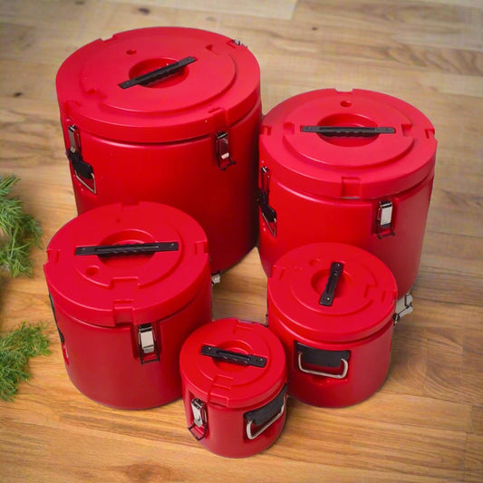 5PCS Strong Metal Cooler Box Set