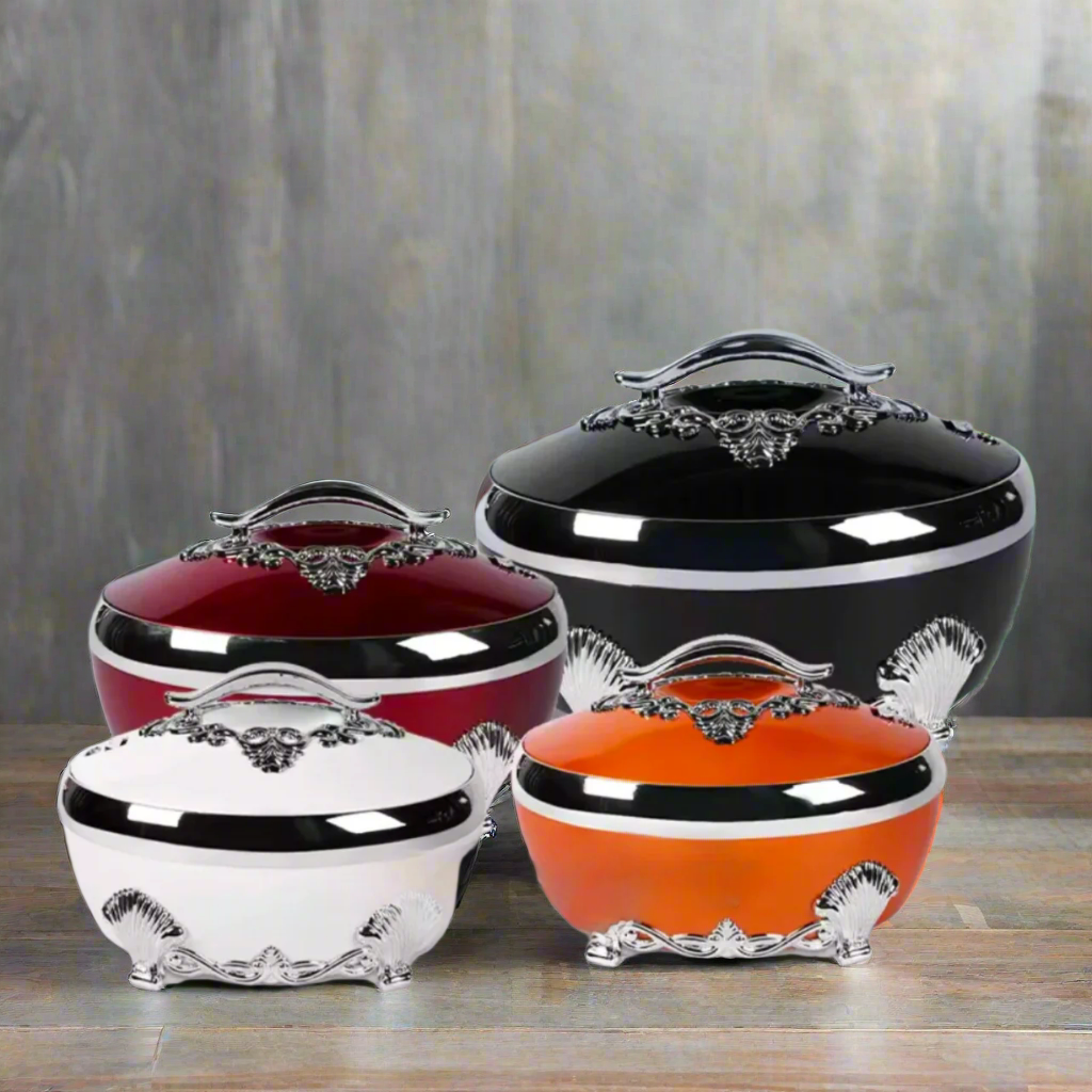 Elegant casserole food warmer