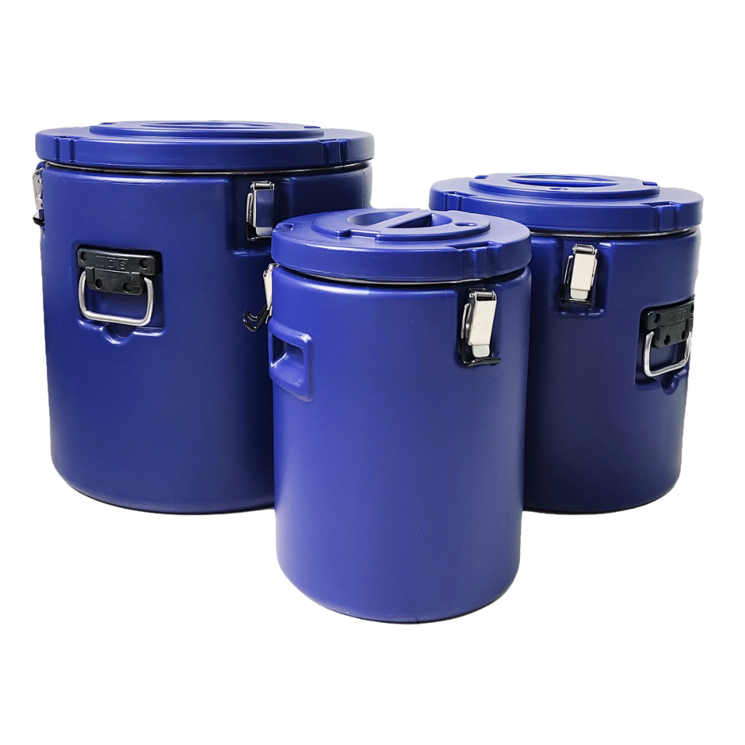 Premium 3-Piece Metal Cooler Box Set – Durable & Refined