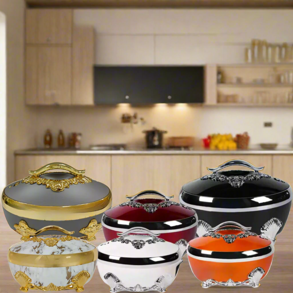 Elegant casserole food warmer